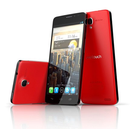 Alcatel ONE TOUCH IDOL X red