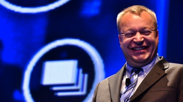 stephen elop laughing