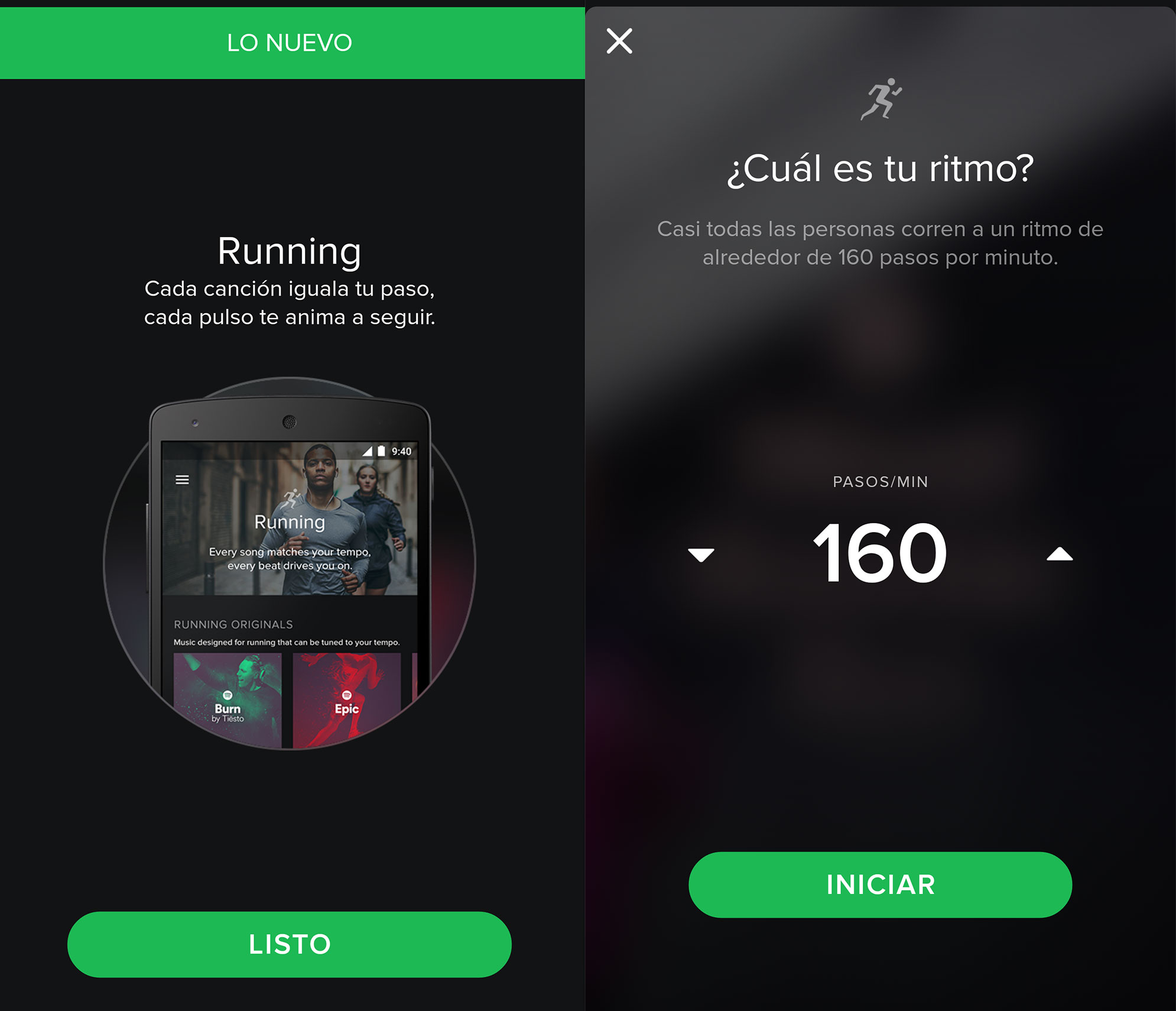 Spotify Running llega a Android