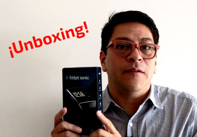 unboxing fitbit ionic