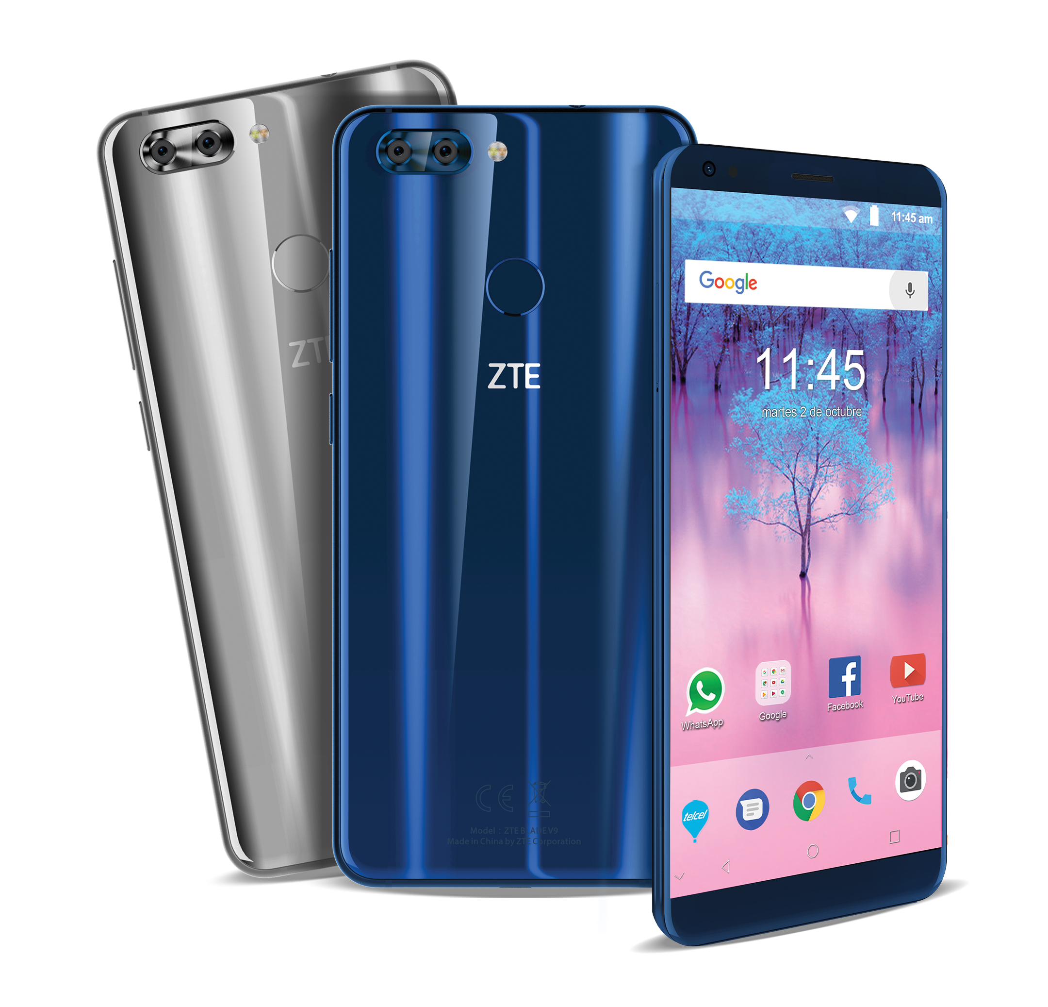ZTE Blade V9 ya disponible en México con Telcel por ,699 pesos