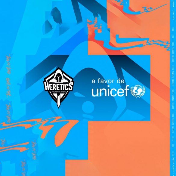 Team Heretics sella alianza con UNICEF España