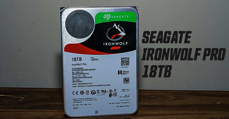 IronWolf Pro 18TB 3