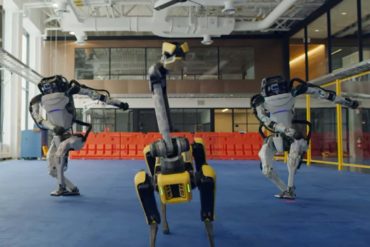 Ver bailar estos robots es la mejor forma de comenzar 2021