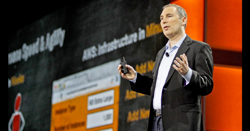 Andy Jassy, líder de Amazon Web Services (AWS),