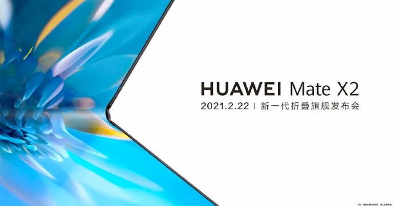 Huawei confirmó el Mate X2, el siguiente teléfono de pantalla plegable del fabricante