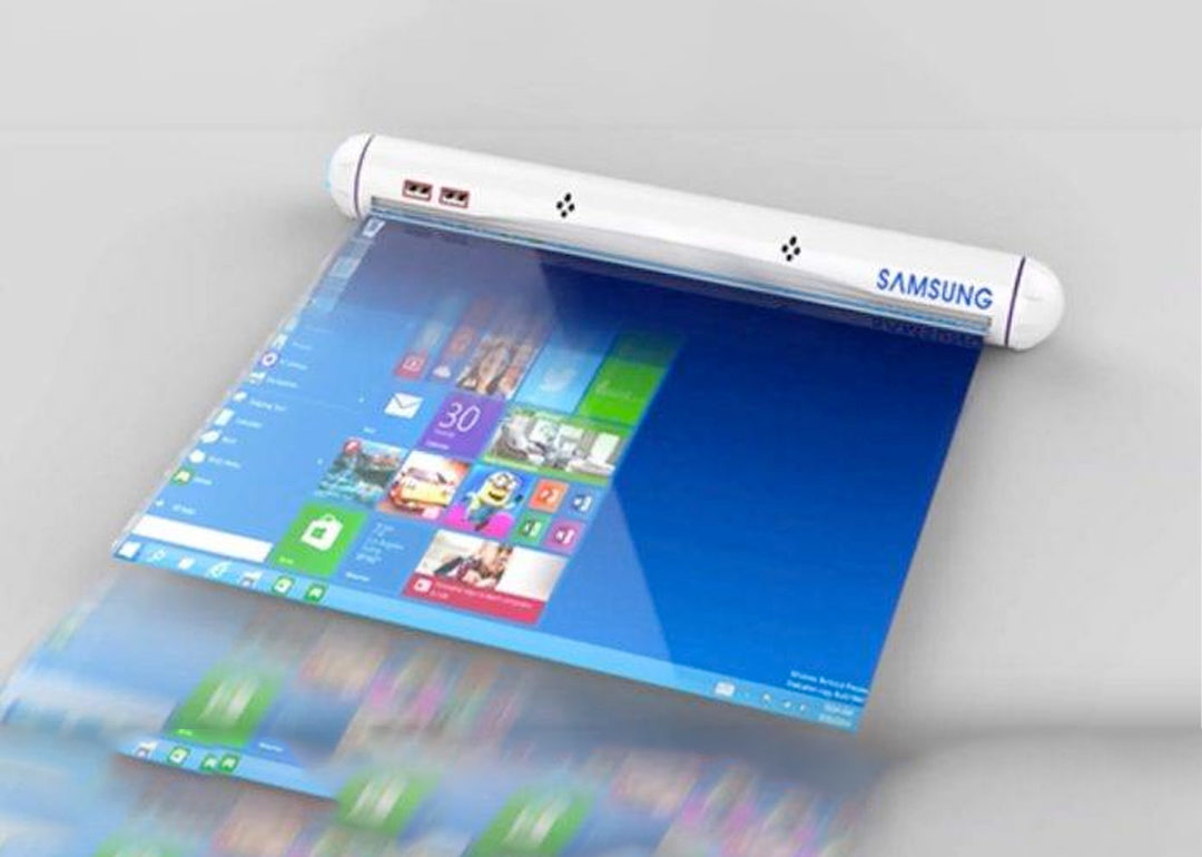 Samsung desarrollará pantallas flexibles