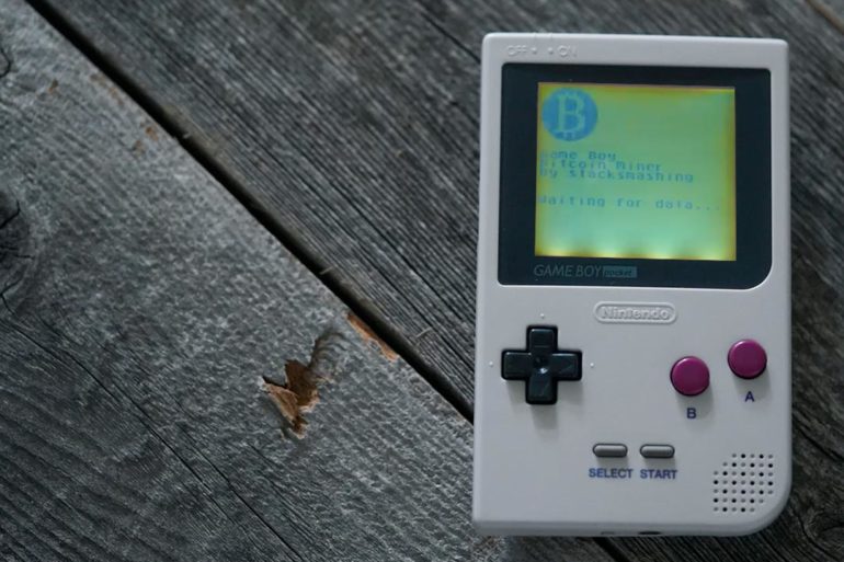 minar Bitcoin con un Game Boy