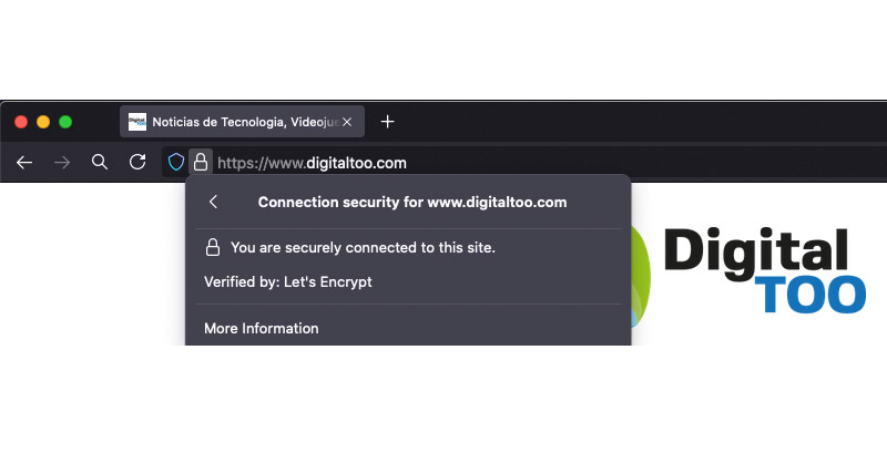 certificado de seguridad de digitaltoo.com