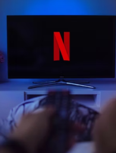 Netflix en una pantalla
