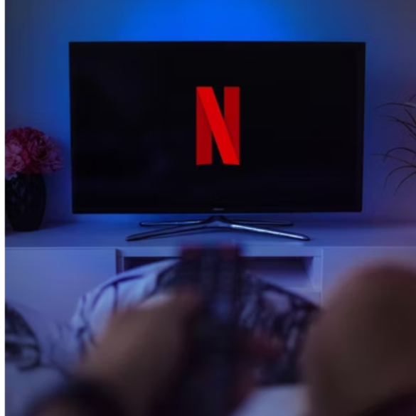 Netflix en una pantalla