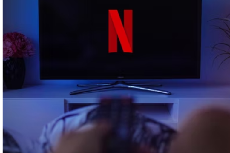 Netflix en una pantalla