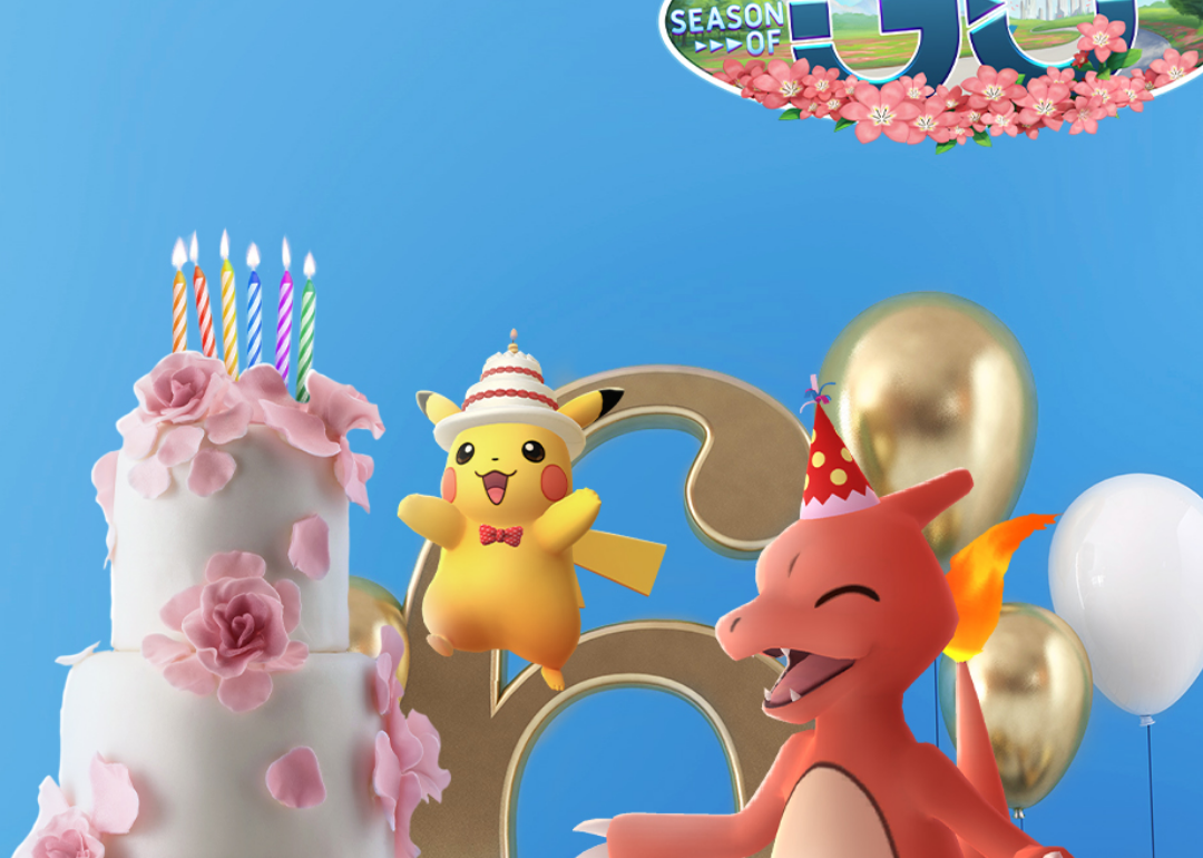 Pokémon Go sexto aniversario