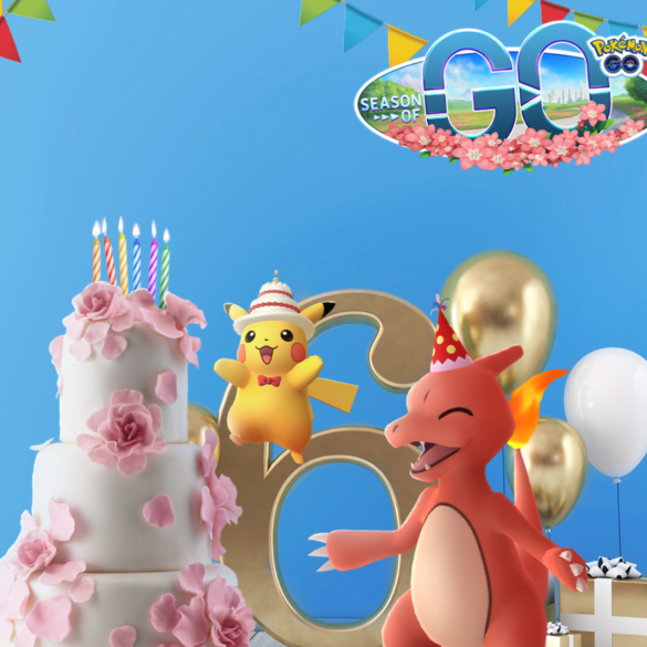 Pokémon Go sexto aniversario