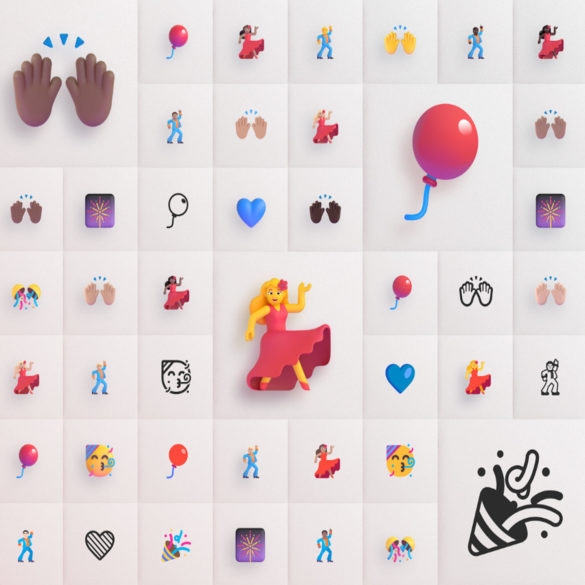Microsoft abre sus emoji al dominio público