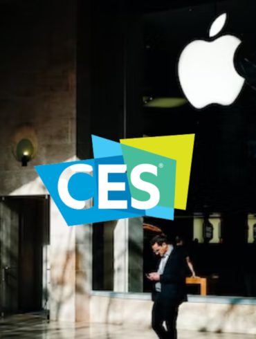 Logo Apple CES 2023
