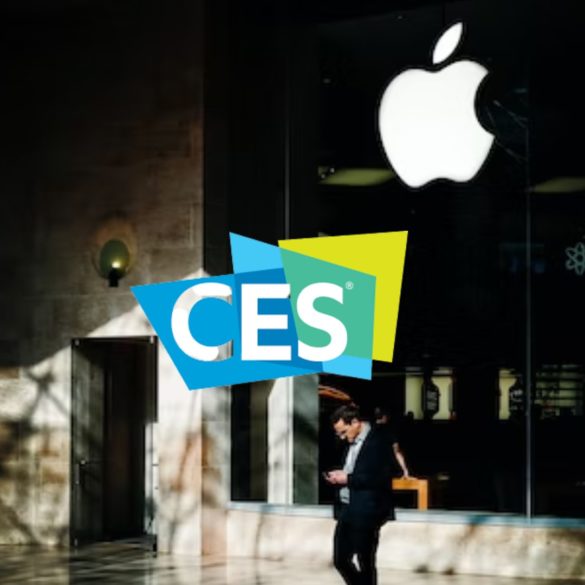 Logo Apple CES 2023