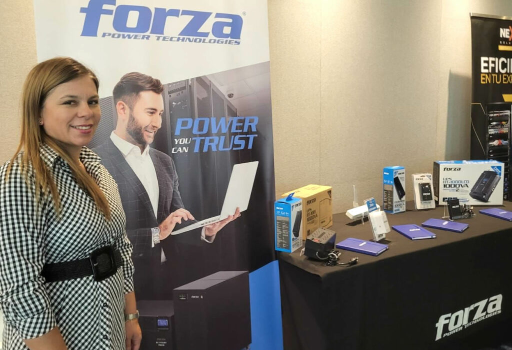 Erika Puerta, Territory Manager para Cono Norte de Forza Power Technologies.